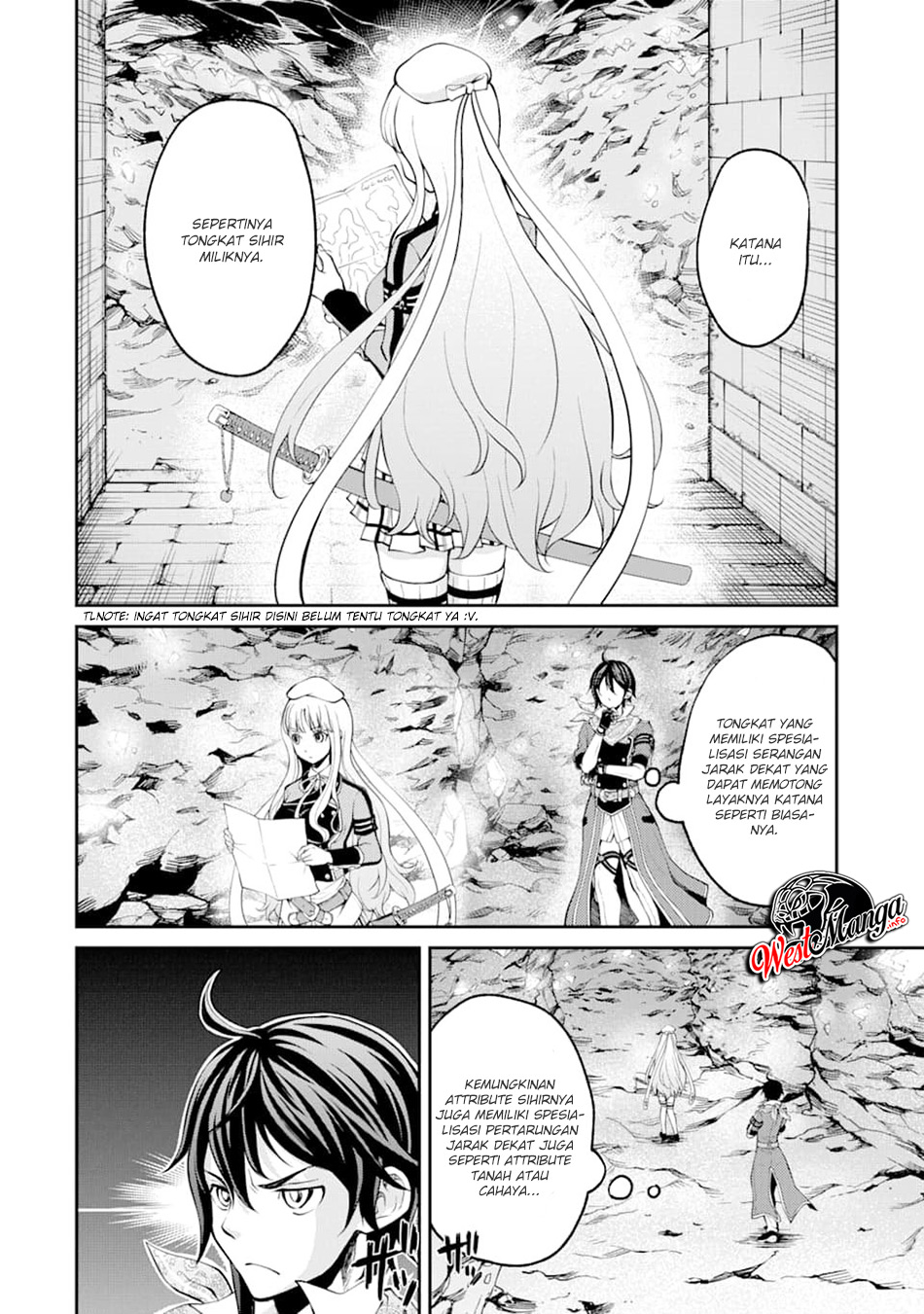 Saisoku Musou No B-kyuu Mahou Tsukai Chapter 06.1 Bahasa Indonesia
